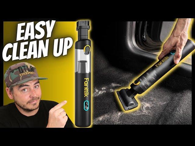 HANDHELD CAR VACUUM | Fanttik V8 Mate | Car Vacuum Cleaner