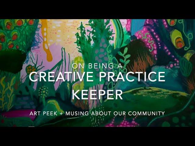 Do you struggle with Keeping your Creative Art Practice going?