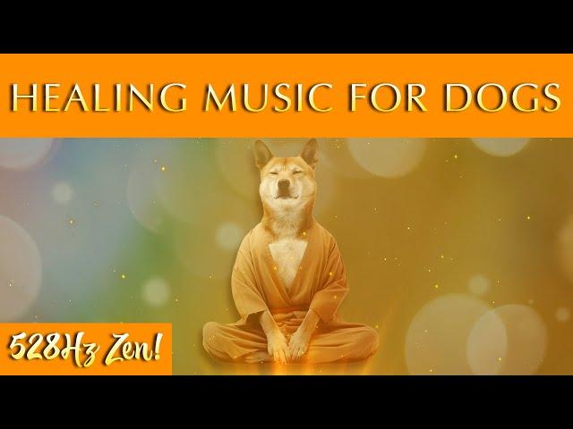 Soothing Healing Music for Dogs  528Hz to Heal Your Best Friend