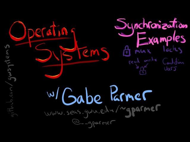 GWU OS: Synchronization Examples