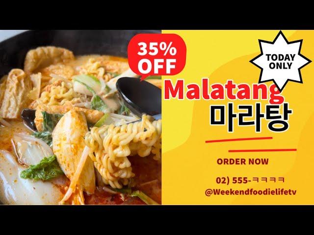 #3분다이닝 점심으로 마라탕 처음 먹어봄. 천궁전마라탕 시청점  malatang … 마라향이… with CLOVA Dubbing