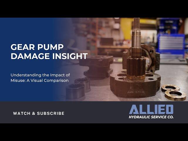 Gear Pump Damage Insight