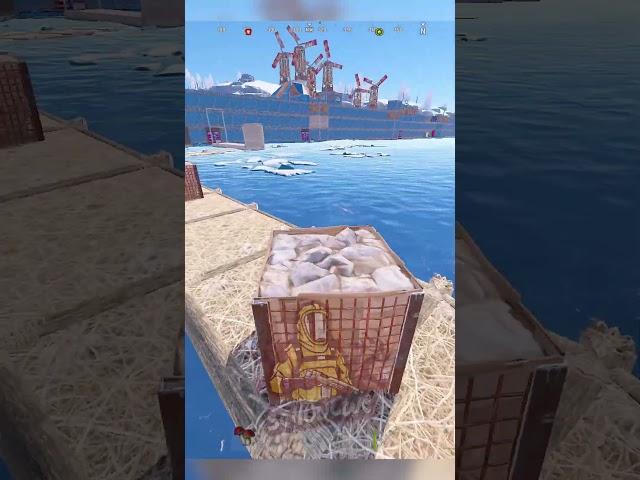 We Got GIVEN A BOX OF ROCKETS! #rust #rustgame #gaming #rustgameplay #shorts