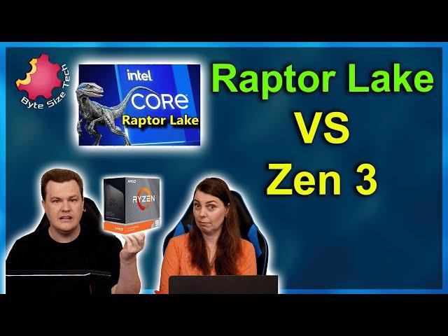 Intel 13th Gen Raptor Lake vs AMD Zen 3 | Byte Size Tech