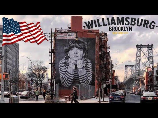 DRIVING in WILLIAMSBURG, BROOKLYN, New York City, UNITED STATES 4K 60fps