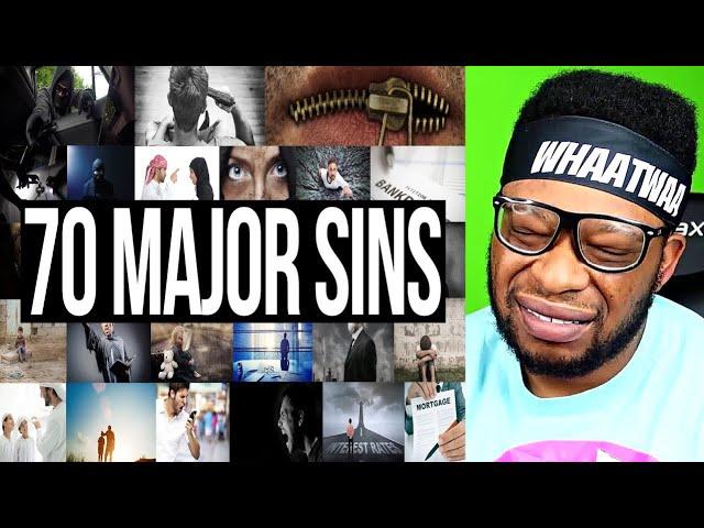 The 70 Major Sins In Islam (The Worst Sins) | Mr Whaatwaa