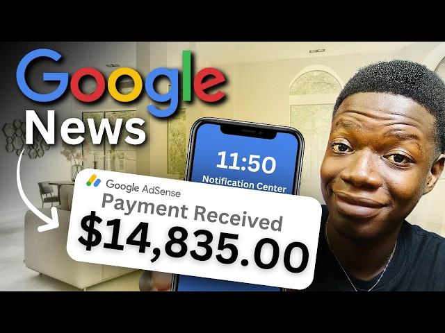 Earn $100/monthly With Google News For FREE