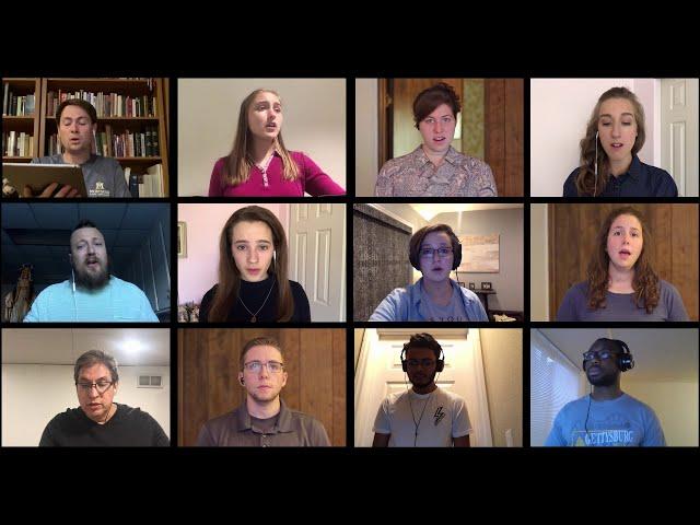 Prayer to St. Michael (Kevin Allen) - Brébeuf Virtual Choir