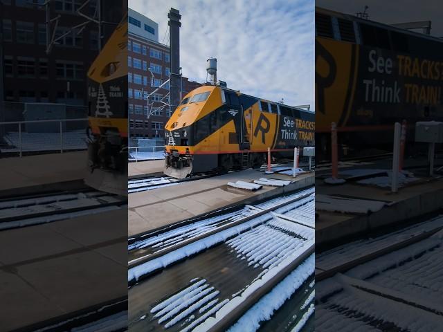 Amtrak 203 Operation Lifesaver unit at Denver Union Station