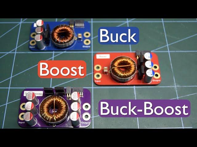 How to Design Buck, Boost & Buck-Boost DC-DC Converters