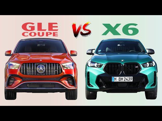 2025 Mercedes GLE Coupe vs 2025 BMW X6 - Similarities And Differences