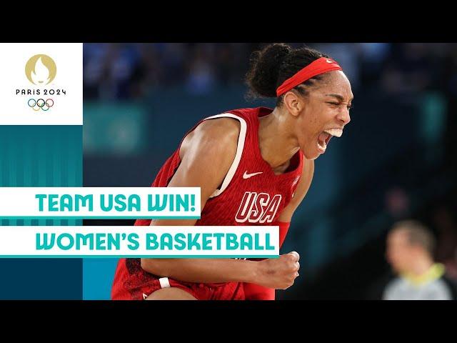 TEAM USA TAKE GOLD IN A THRILLER  | Women's Basketball Gold Medal Game | #Paris2024