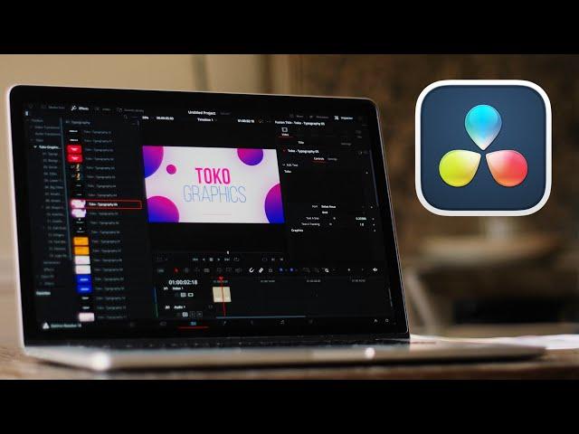 The Best Graphics Pack for DaVinci Resolve? | Toko Graphics 4.0 | 2250 Elements