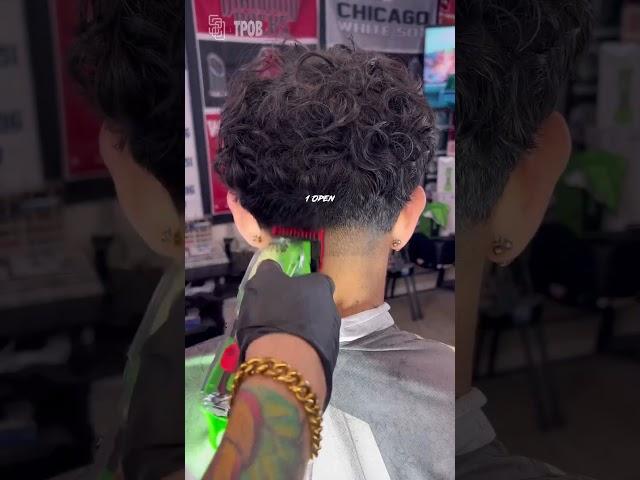 How to do a back Taper . Check out this step by step tutorial #barber #fade #haircut