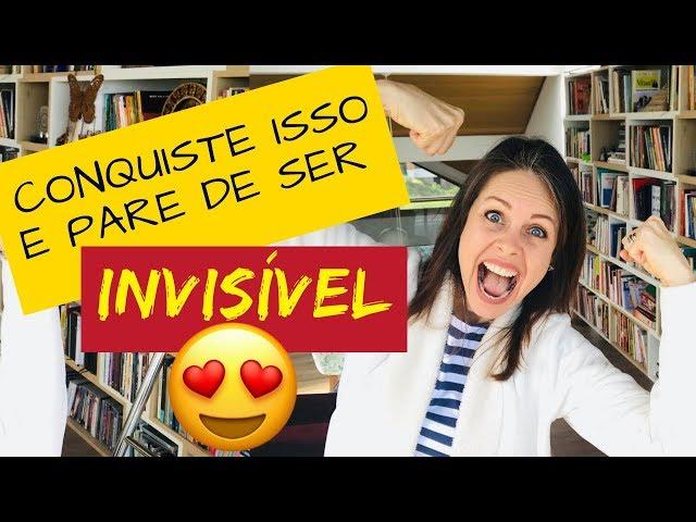 PODER PESSOAL - Pare de ser INVISÍVEL e passe a INCOMODAR