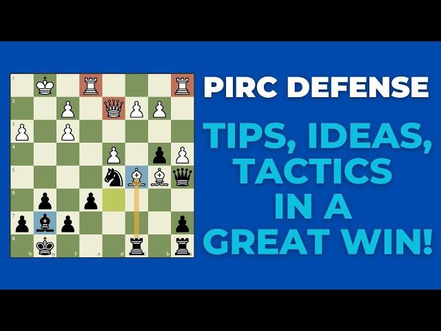 PIRC DEFENSE - Training Game Became A Masterpiece