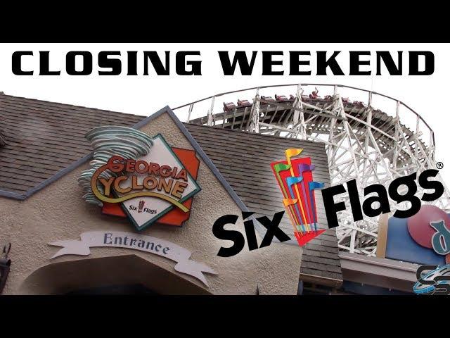 R.I.P Georgia Cyclone / Six Flags Over Georgia 1990 - 2017