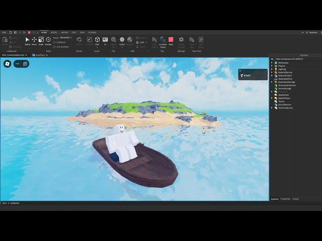 wave detection is on my boat - Roblox Studio