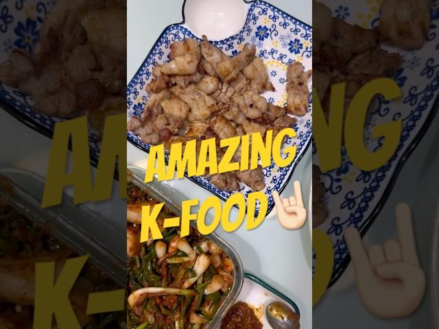The most delicious korean food(Kimchi and pork belly) #foodcooking#foodshorts#foodvlog#koreanfood