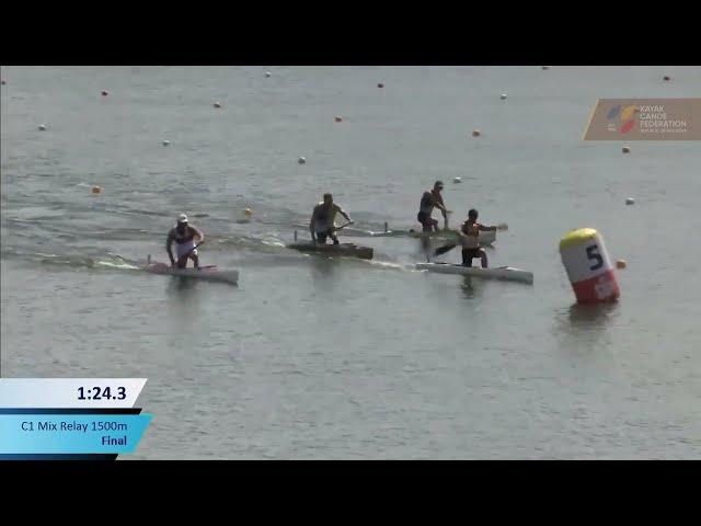 Canoe Relay 1500m Final A / ICF Canoe Sprint Super Cup in Oklahoma