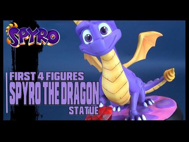 Spyro The Dragon | First 4 Figures PVC Regular Edition Statue Review #Spyro