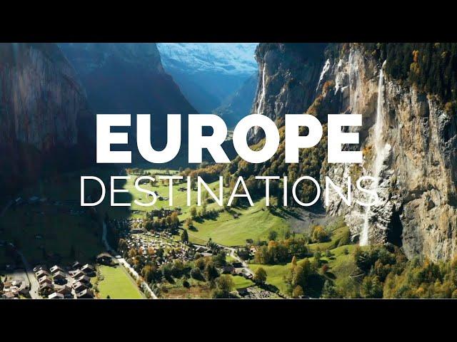 25 Most Beautiful Destinations in Europe - Travel Video