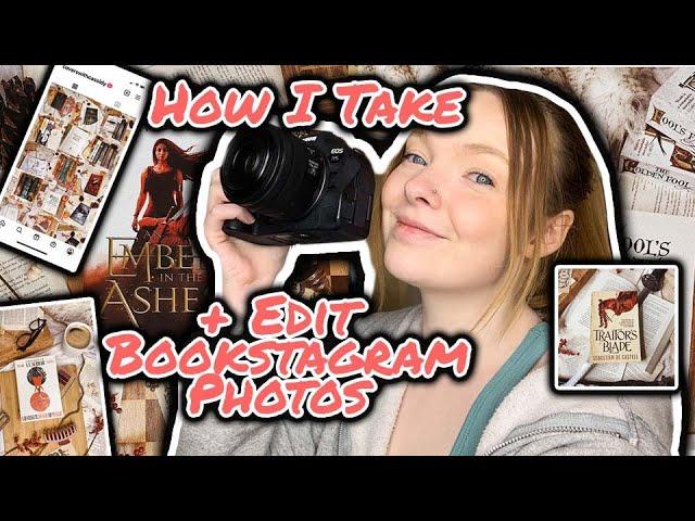 How I Take + Edit My Bookstagram Photos | (Using An iPhone)