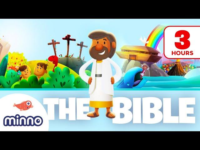 3 Hours of Bible Stories for Kids (from Creation to Revelation!)