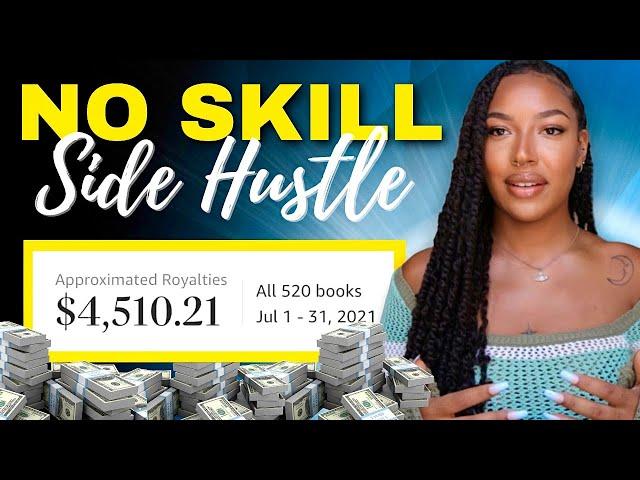 Earn $4000+ Per Month With Low Content Books (Easy Side Hustle Idea)