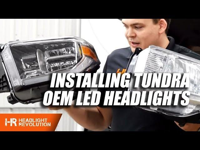 Updated: Installing Toyota Tundra OEM LED Headlight Housings 2014-2018