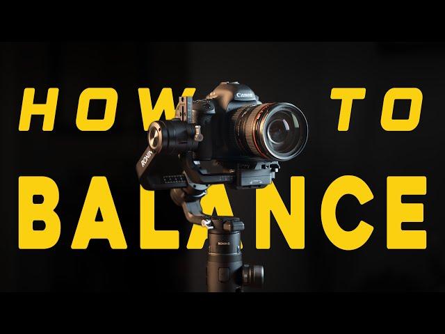 How to Balance a Gimbal | DJI Ronin S