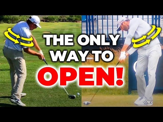 How To Turn Your Upper Body Open Into Impact (With NO SPIN OUT!)