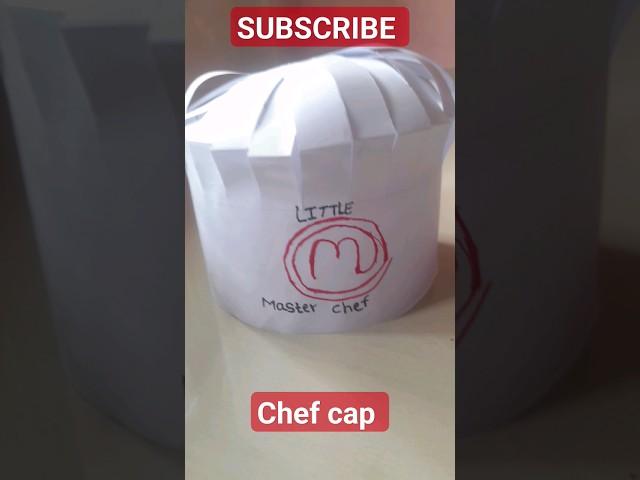 Master Chef Cap #Chef #youtubeshorts #shortsfeed #shortsvideo #trendingshort #youtubeshortvideo #Hap