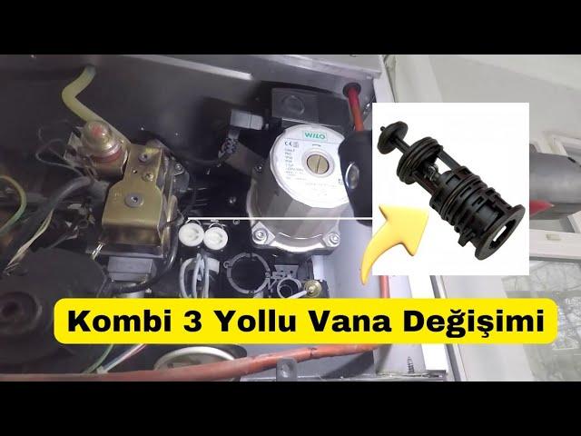 Kombi Üç Yollu Vana Arızası‼️Step Motor kontrolü