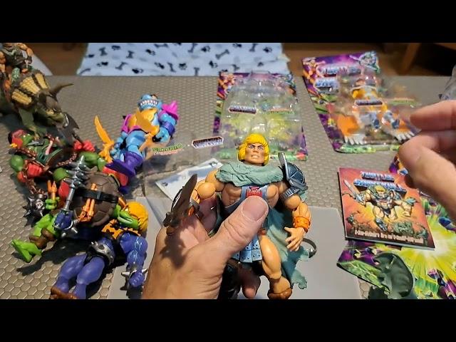 Toy Talk & Stuff 487:Ninja Turtles/He-Man Crossovers! Teela, Sorceress, Ninja Stealth He-Man & more