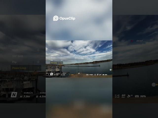 DJI Avata2 Ultimate Coastline Loop! Epic Aerial Thrill! #DJIAvata2 #DroneLoops #coastalviews #fpv