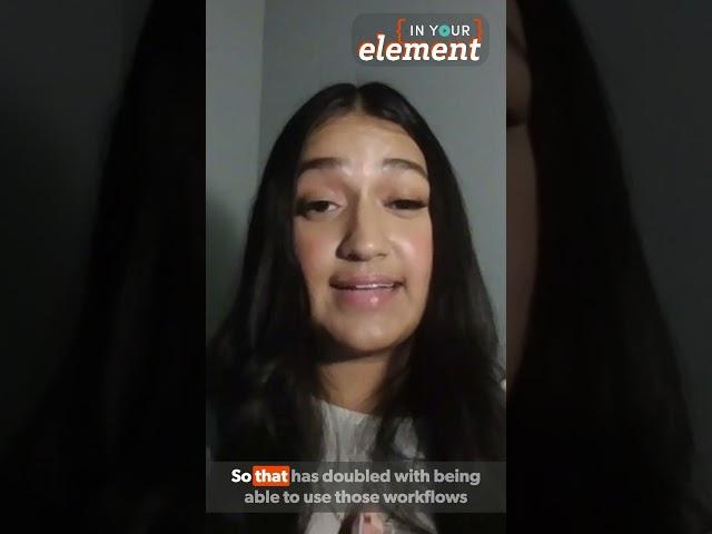 Daniela Botello-Hernandez: How Automation Doubled Completed College Applications | In Your Element