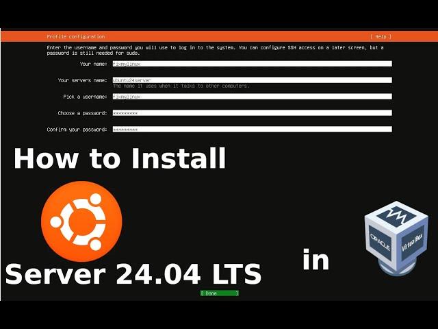 How to Install Ubuntu Server 24.04 LTS in VirtualBox | Step-by-Step Guide for Beginners