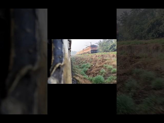 kerala Train Journey| Kgf BGM #train #reels #travel #tourist #travelvlog #Kerala #bgm #shortsfeed