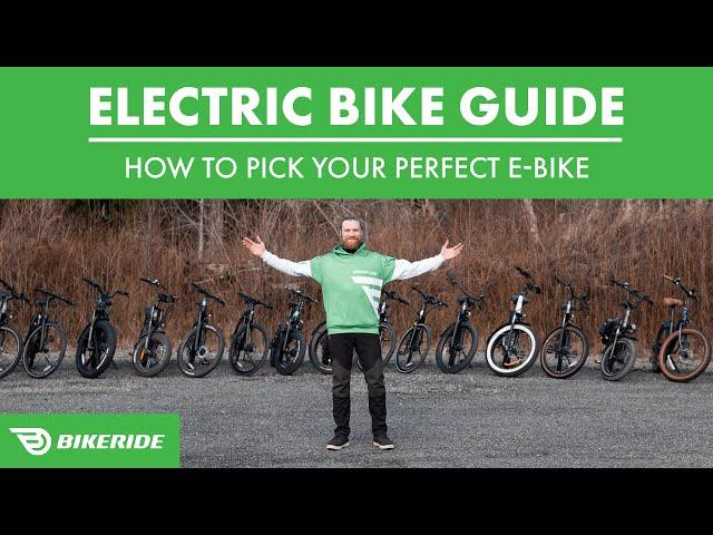 Electric Bike Guide – How to Pick Your Perfect Bike