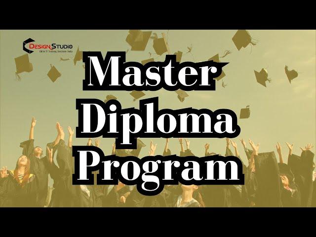 Master Diploma Program | Design Studio CAD & IT Training Institute India
