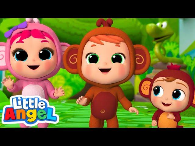  Cheeky Monkeys Dance Song  | Dance Party Songs 2023 | Sing and Dance Along