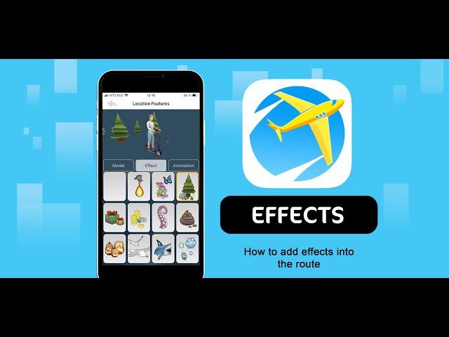 TravelBoast - How to add effects into the route (tutorial)