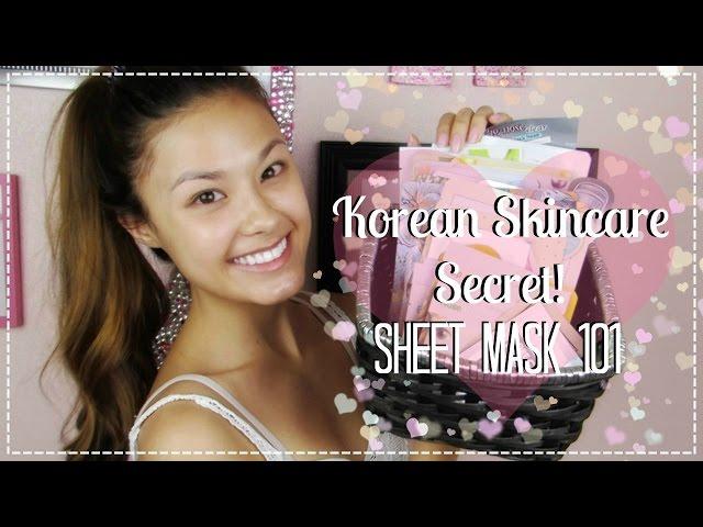 Korean Skincare 101: Sheet Masks  Korean Skincare Secret!