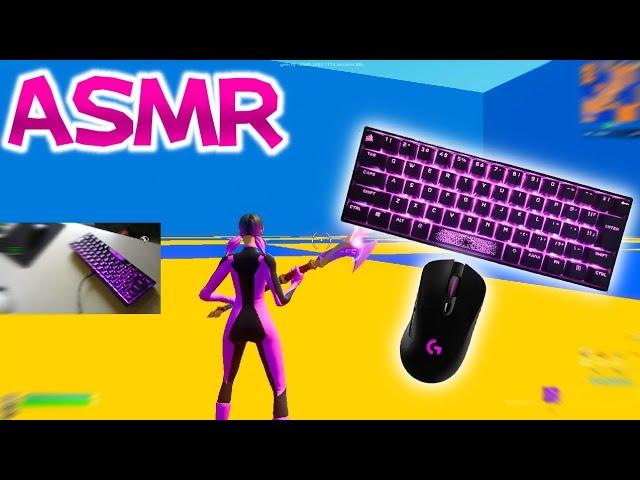 Corsair K65 RGB Mini ASMR Chill  ASMR Fortnite THE PIT FFA Gameplay 