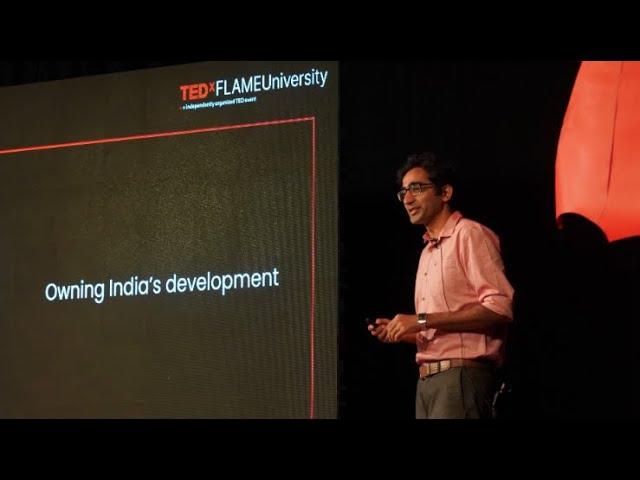 Owning India's Development | Soumya Jain | TEDxFLAMEUniversity