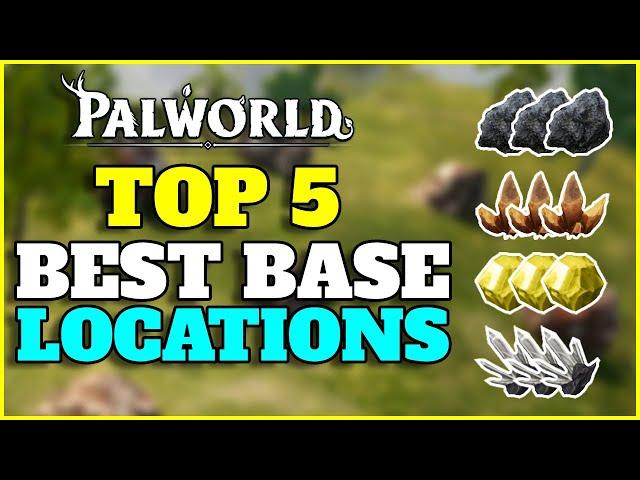 Palworld | BEST BASE LOCATIONS For INFINITE Resource Farms! (Palworld Beginner Guide)