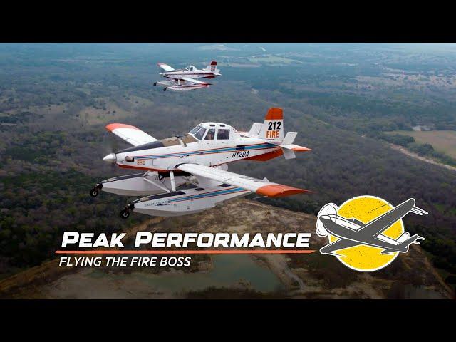 Peak Performance: Flying the Fire Boss