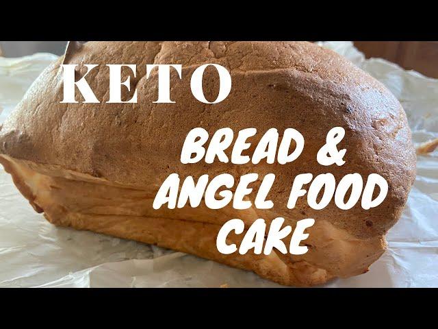 Keto Bread/Angel Food Cake #OhioBuckeyeBakeOff