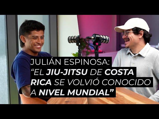 JULIÁN ESPINOSA, subcampeón mundial jiu-jitsu, cuenta su HISTORIA: “Pusimos a COSTA RICA en el mapa”